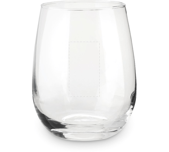 Stemless glass in gift box